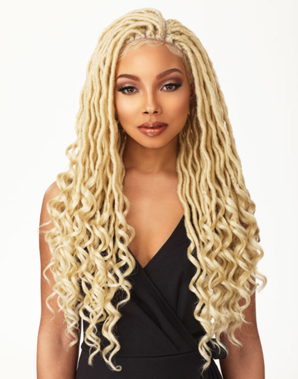 Braided Lace Wig Goddess Locs