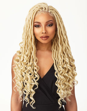 Braided Lace Wig Goddess Locs