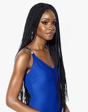 Braided Lace Wig Ruwa Box Braid