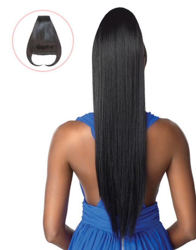 Heatsafe Ponytail  with Bang Cami 30"
