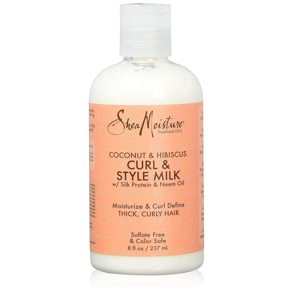 Shea Moisture Coconut & Hibiscus Curl & Style Milk 8oz