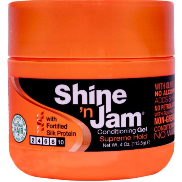 Shine N Jam Conditioning Gel Supreme Hold 4oz