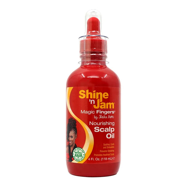 Shine 'N Jam Magic Fingers Nourishing Scalp Oil 4oz