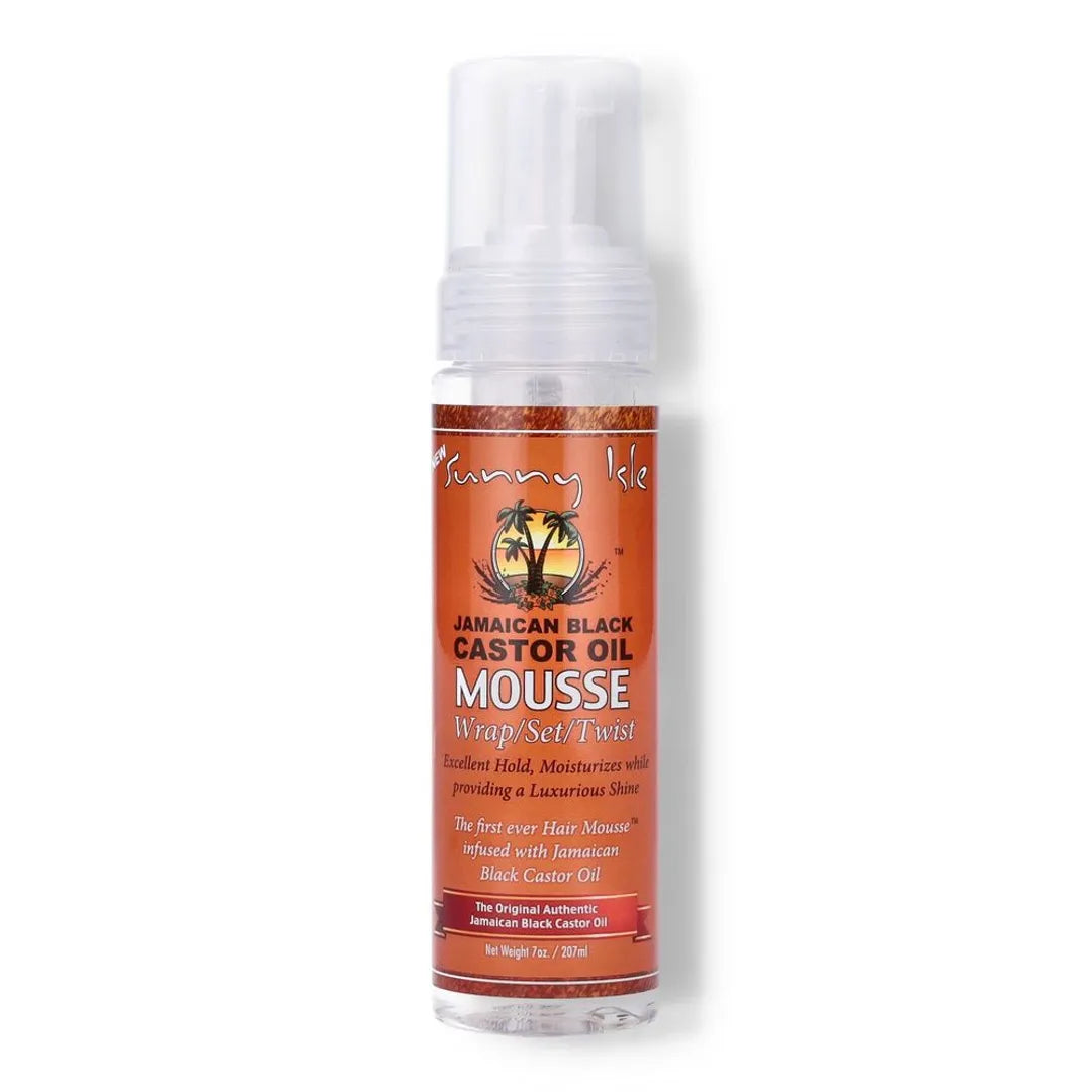 Sunny Isle Jamaican Black Castor Oil Wrap Set Mousse 7oz