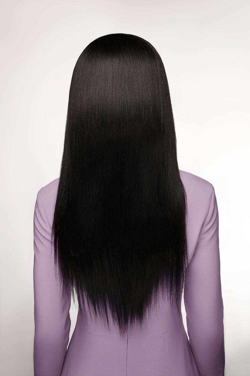 Human Hair Kinky Straight 45cm