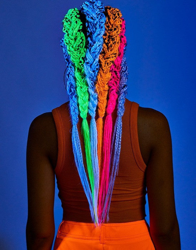 X-Pression Pre-stretched Braids Ultraviolet 2X46"