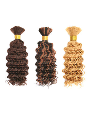 Human Hair Wet Look Weave 16"