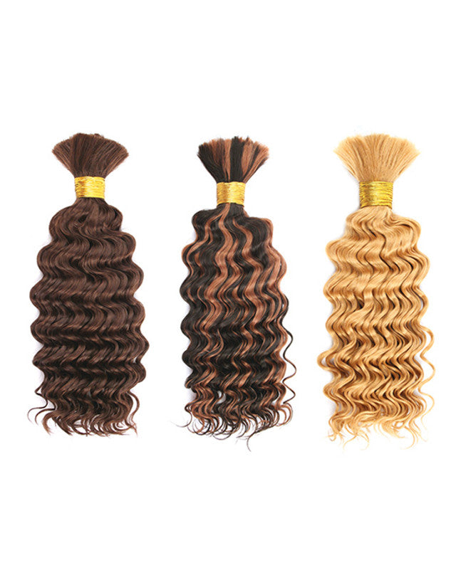 Human Hair Wet Look Weave 16"