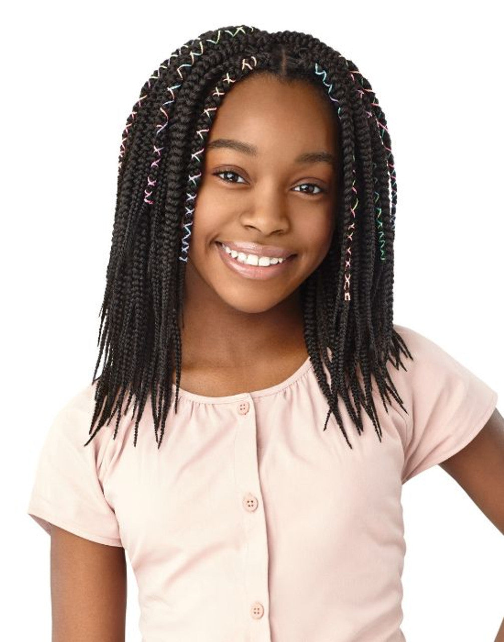 X-Pression Lil Looks Box Braid 10"