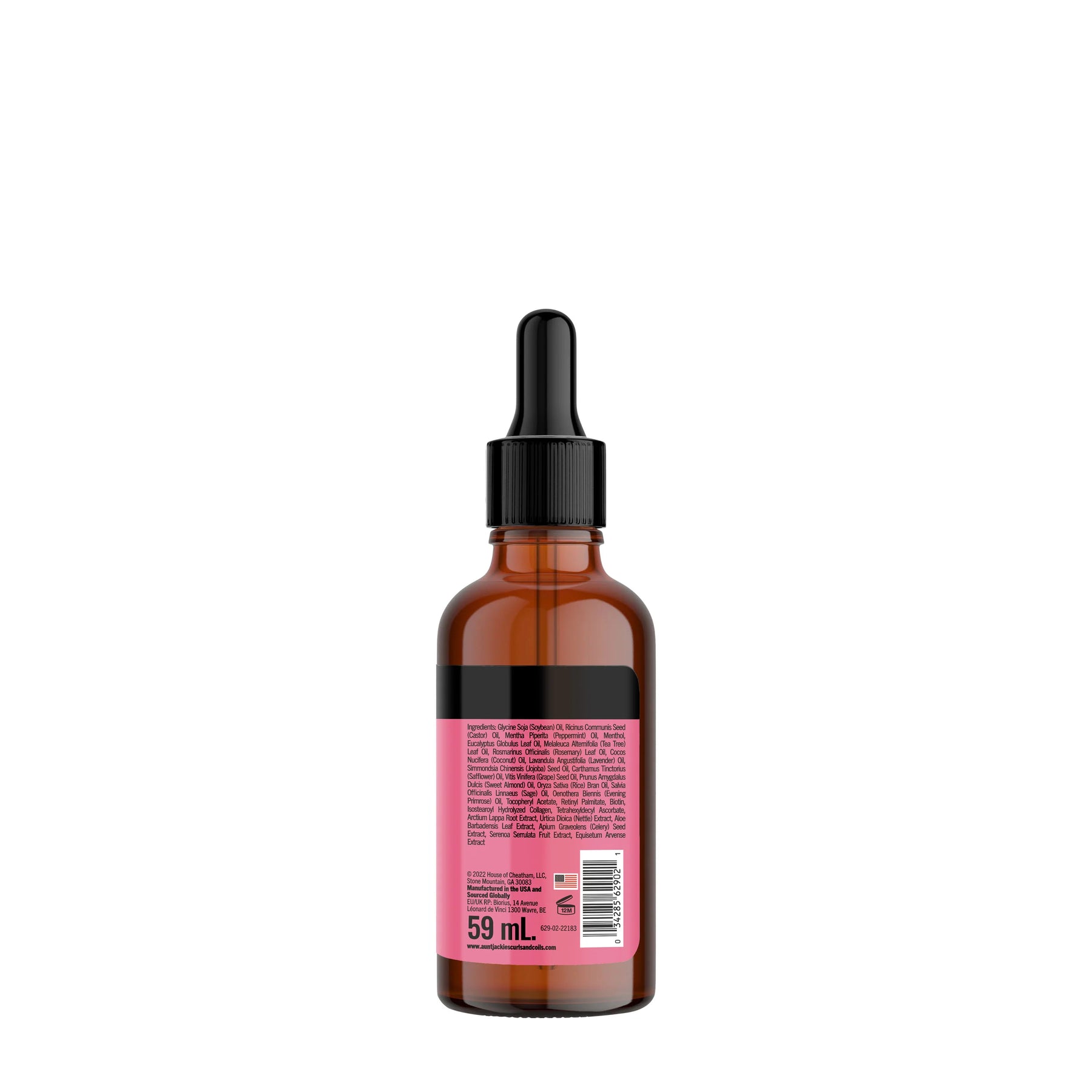 Aunt Jackies Elixir Hair and Scalp Oil  Blend of Tea Tree oil & Eucalyptus 2oz