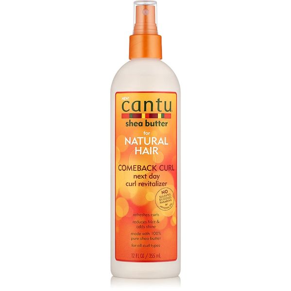 Cantu Shea Butter Comeback Curl Next Day Curl Revitalizer 12oz