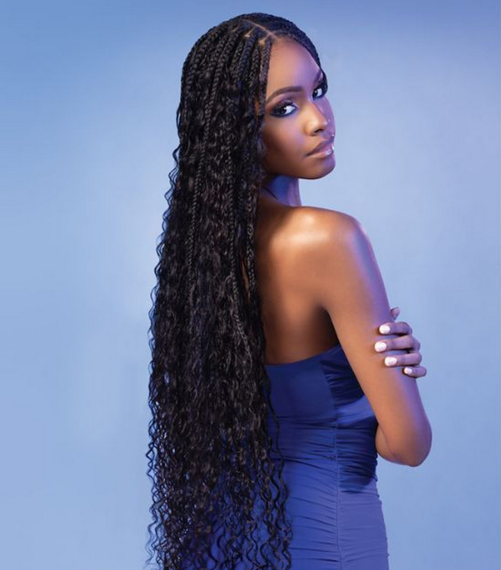 Human Hair Water Wave Bulk 18"