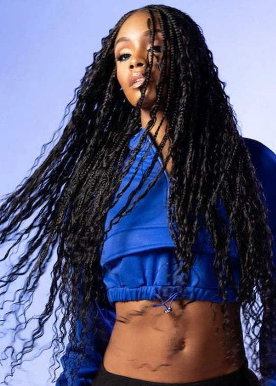 Human Hair Deep Bulk 18"