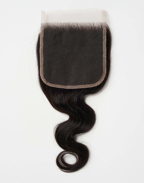 Human Hair Virgin Brazilian Lace Closure Body Wave