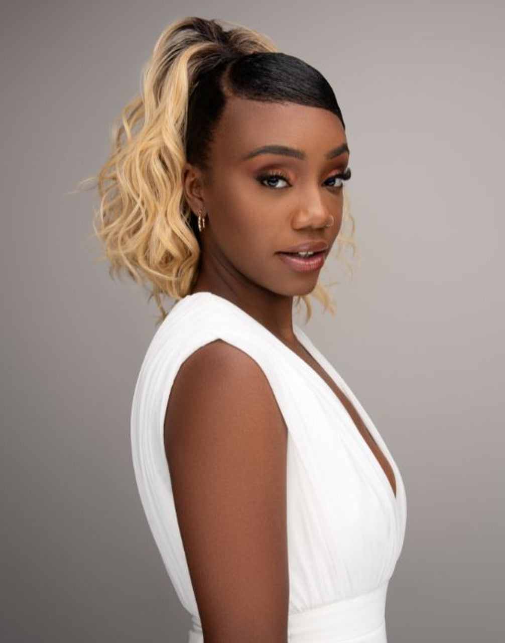 2-in-1 Half Wig Luna 14"