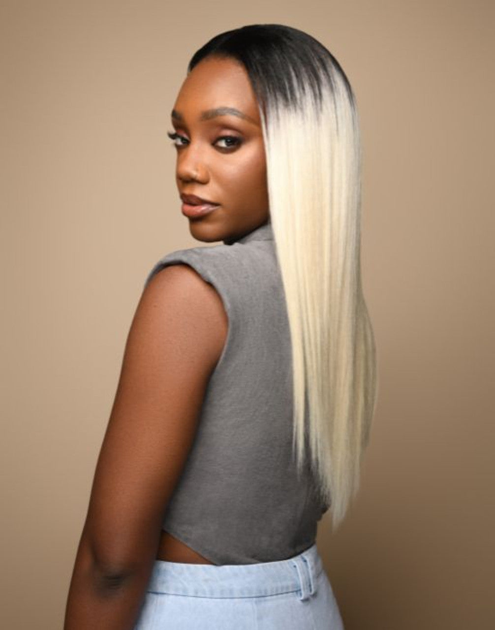 Human Hair Weave Straight 24"