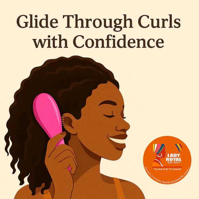 Lady Royal Detangling Massage Hair Brush (TT Comb)