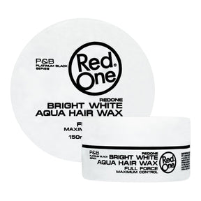 Red One Bright White Aqua Hair Wax 5.07oz
