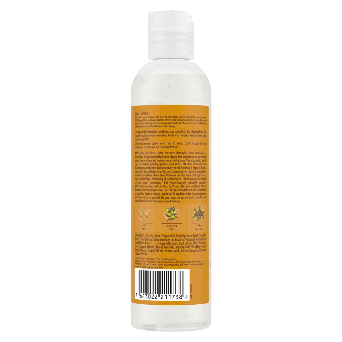 Shea Moisture Raw Shea Butter Extra Moisture Detangler 8oz