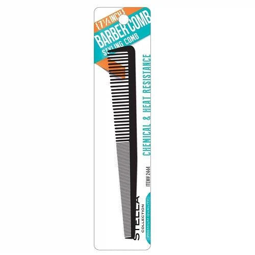 Barber Styling Comb - Chemical and Heat Resistant - 7 and 1/4 Inches