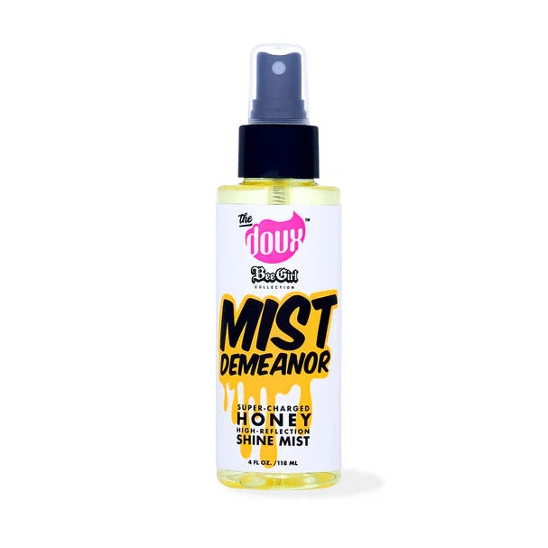 The Doux Mist Demeanor Super-Charged Honey High-Reflection Shine Mist 4oz