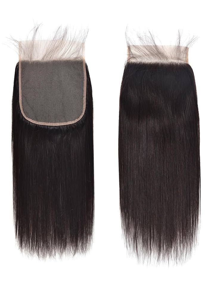 Lady Royal Virgin Human Hair 5x5 Transparent Lace Closures