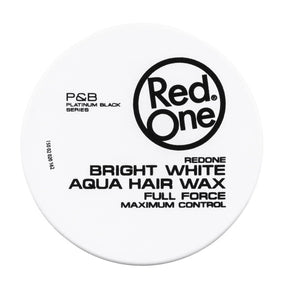 Red One Bright White Aqua Hair Wax 5.07oz