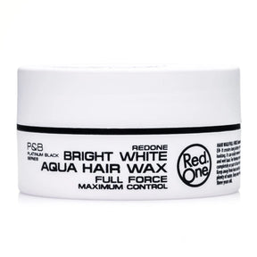 Red One Bright White Aqua Hair Wax 5.07oz