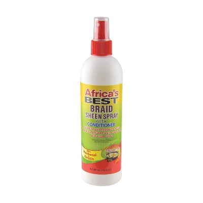 Africa's Best Braid Sheen Spray With Conditioner 12oz