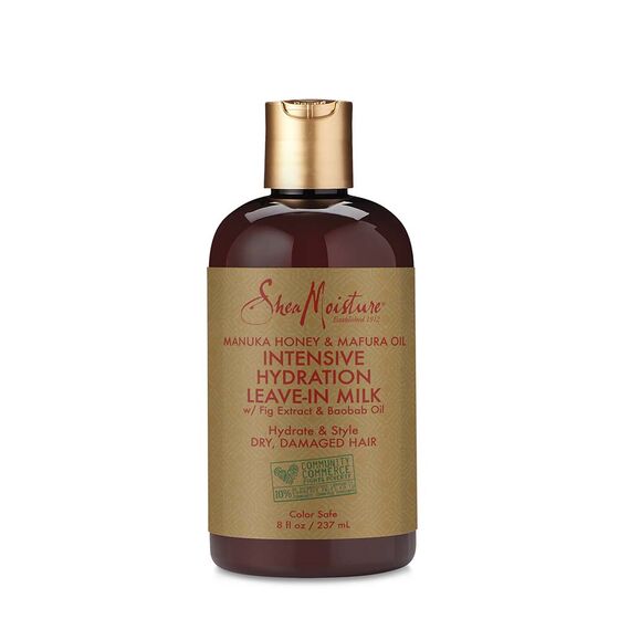 SHEA MOISTURE MANUKA HONEY & MAFURA OIL INTENSIVE LEAVE-IN MILK, 237 ML