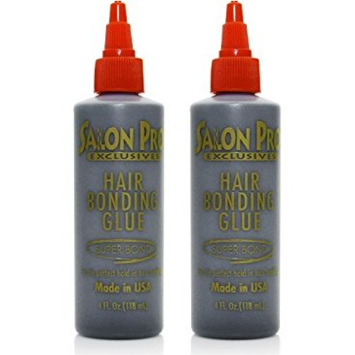 Salon Hair Bonding Glue  (1oz, 2oz & 4oz) Black