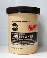 TCB No Base Creme Hair Relaxer With Protein Regular 15oz